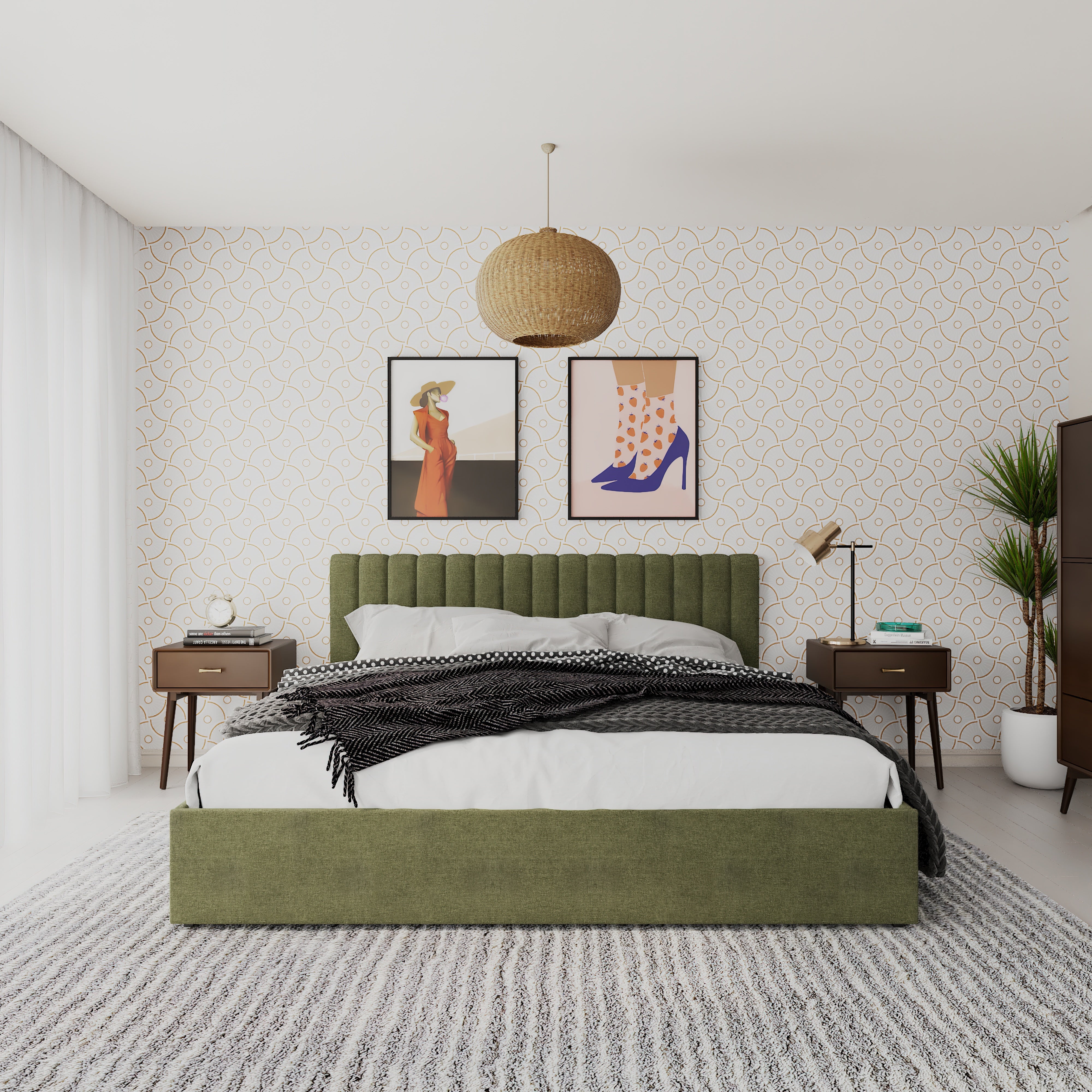 Brittany cheap novogratz bed