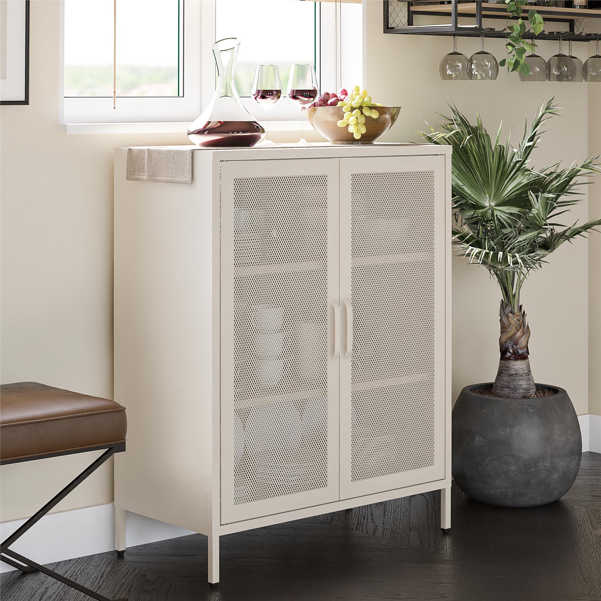 Rattan library cabinet online