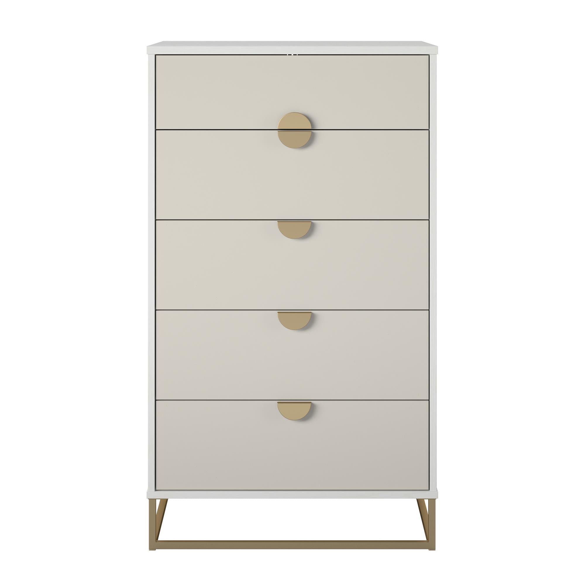 Kelly 5 Drawer Dresser The Novogratz