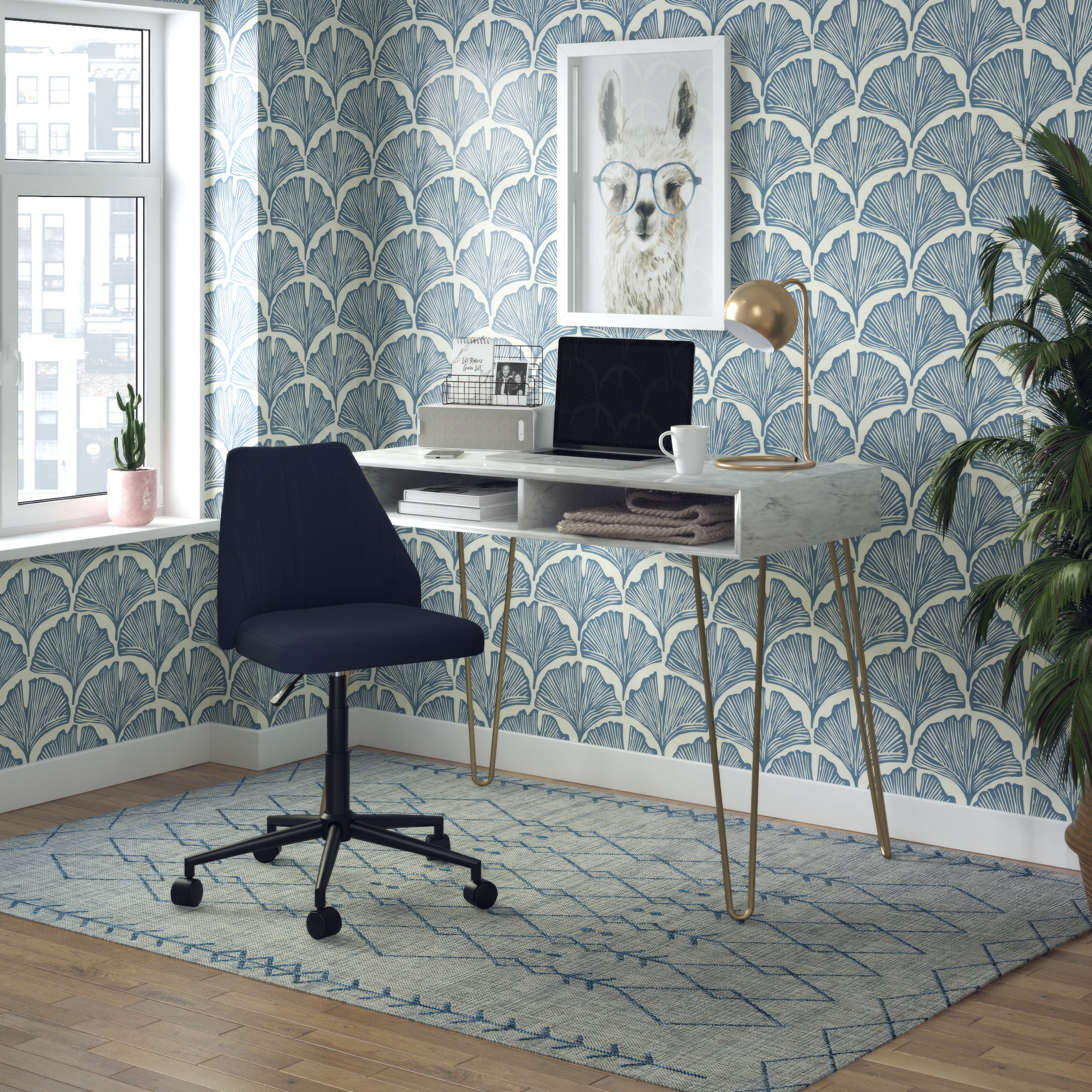Novogratz athena computer desk top