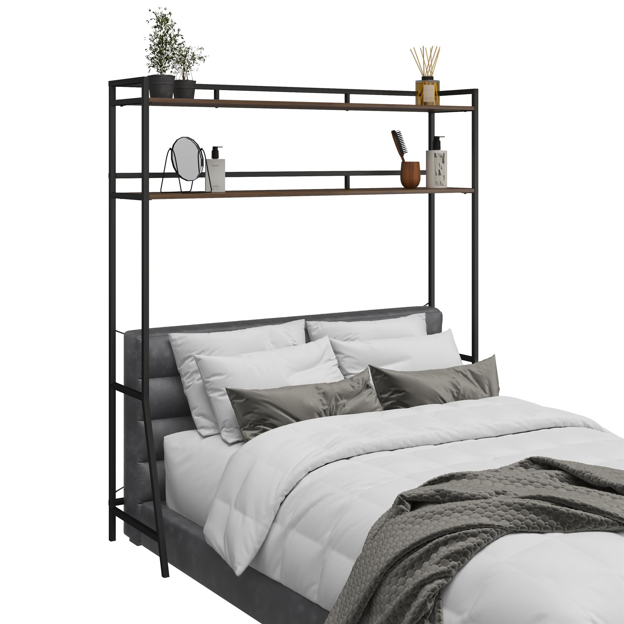 Over the bed cheap shelf full size