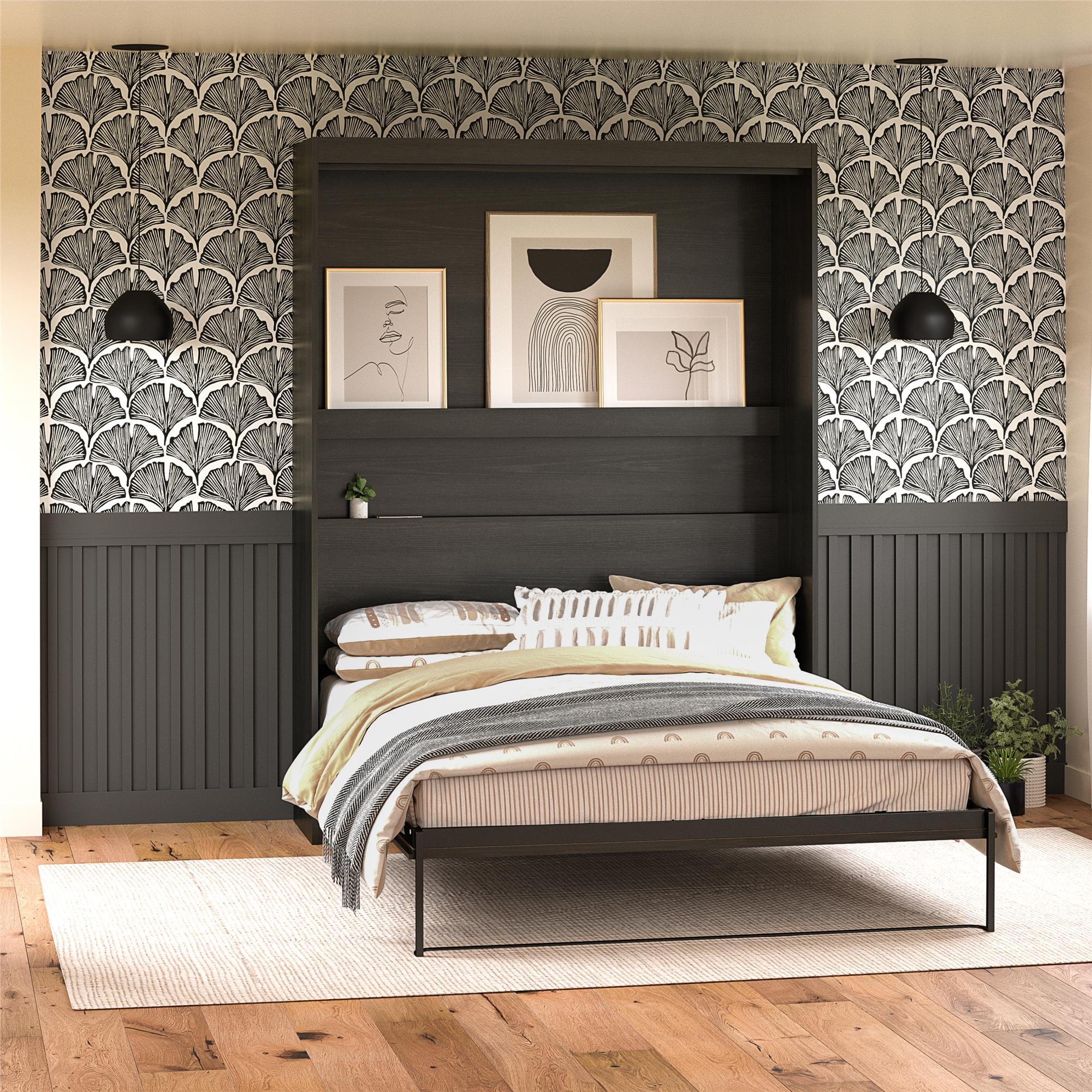 Her Majesty Full Size Wall Bed The Novogratz