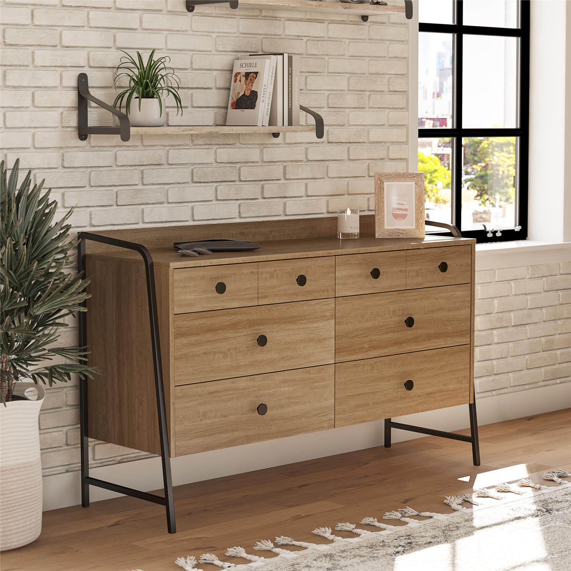 FINAL SALE Bushwick Wide 6 Drawer Dresser