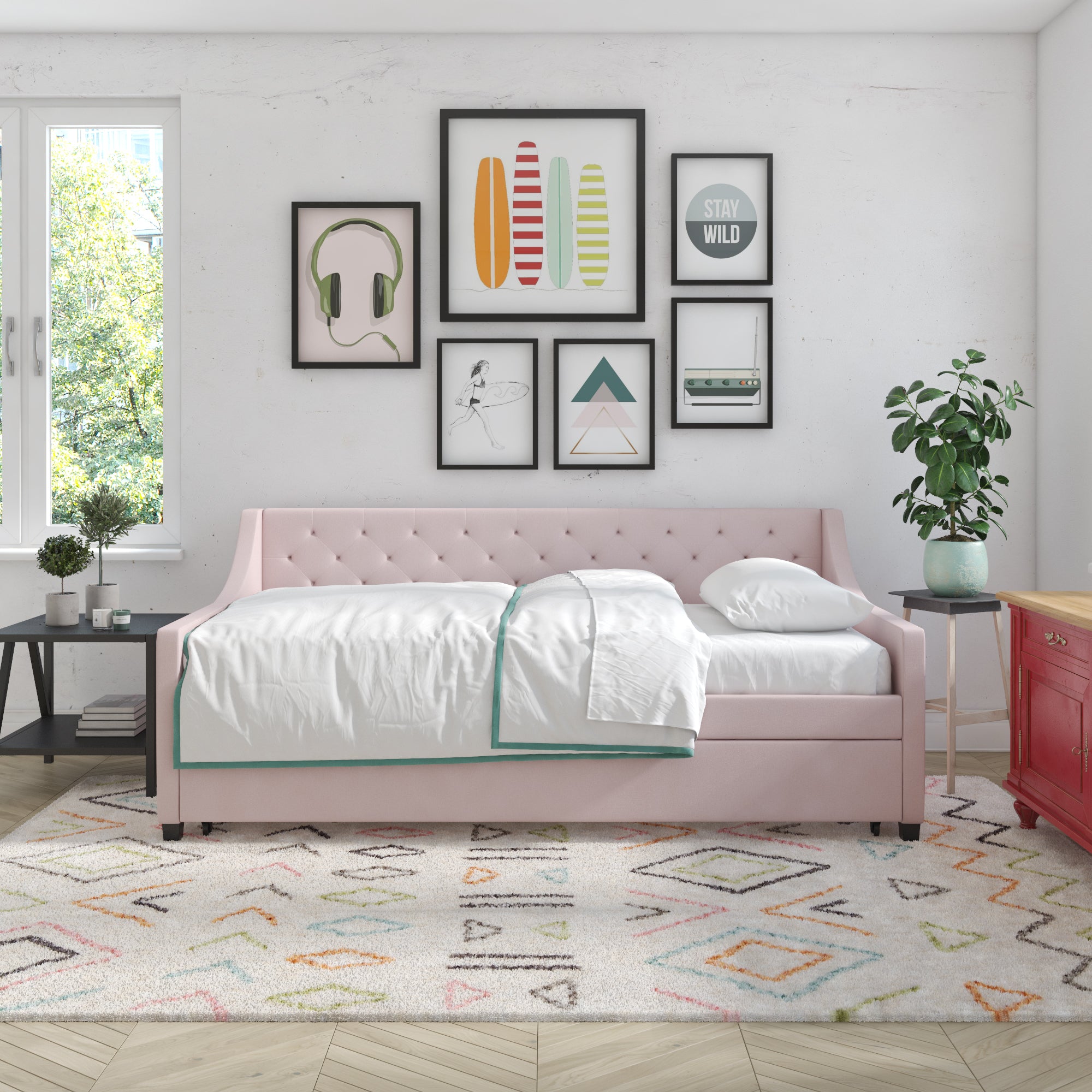 Novogratz her majesty daybed sales and trundle