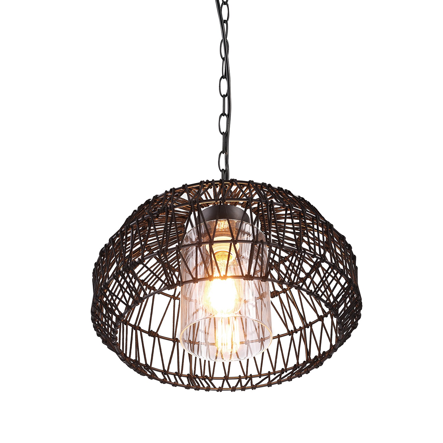 Plug in outdoor hanging light sales