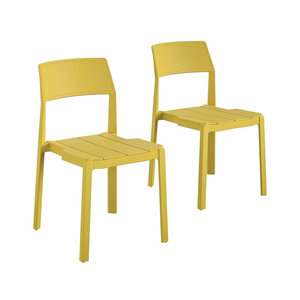 Chandler Stacking Chairs (Set of 2) – The Novogratz | Hängeregale