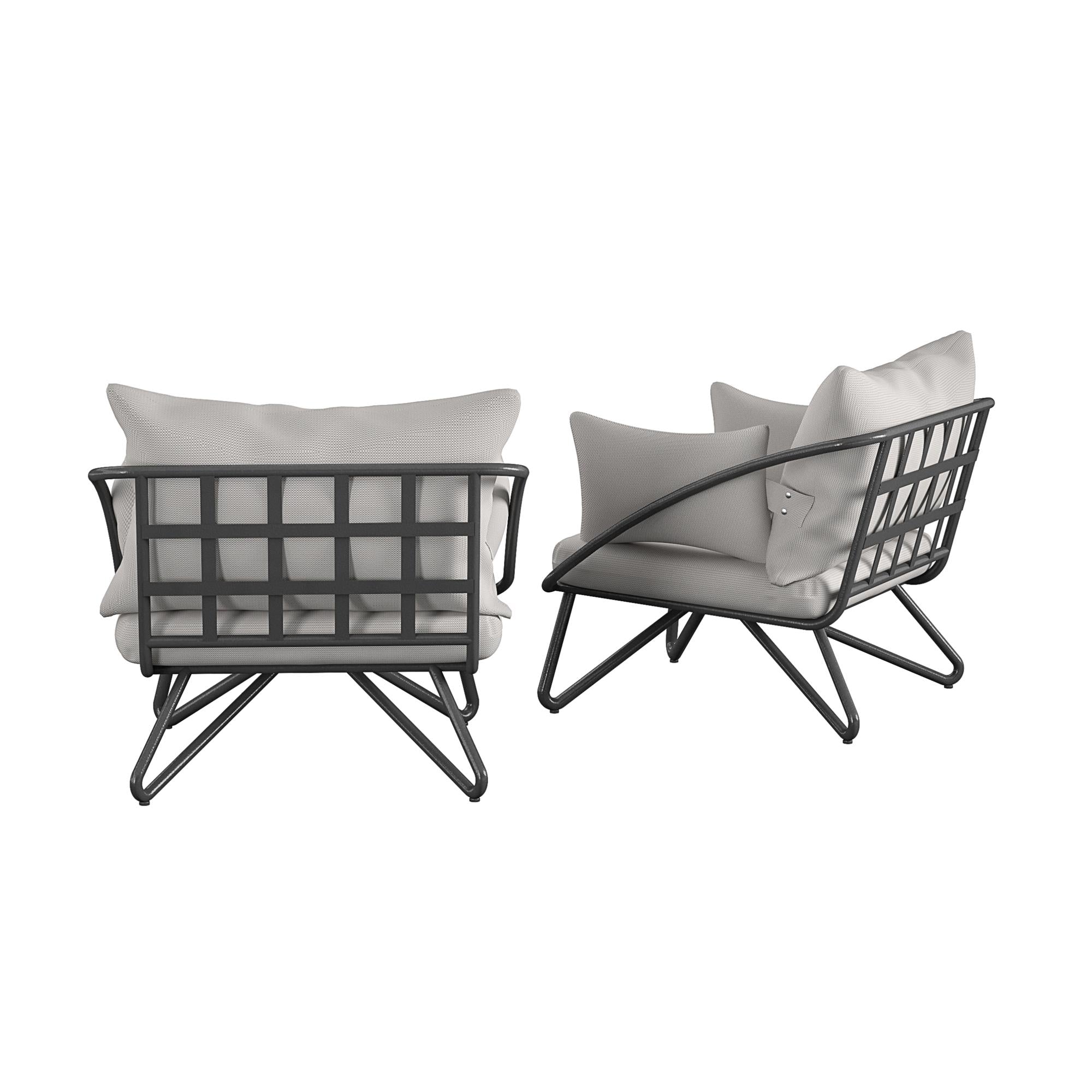 Novogratz poolside collection teddi outdoor lounge chairs 2025