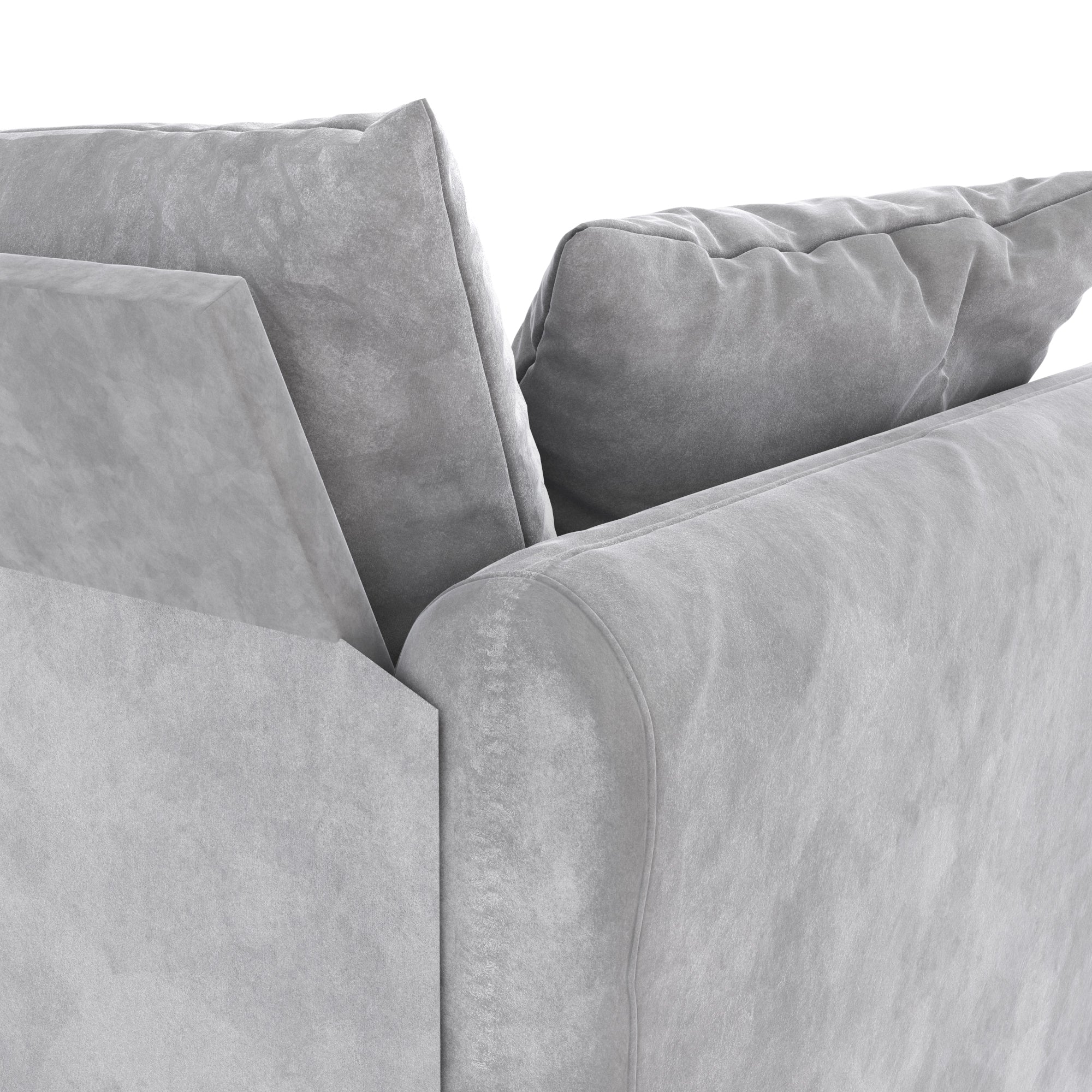 Magnolia Sectional Sofa With Pillows - Novogratz : Target