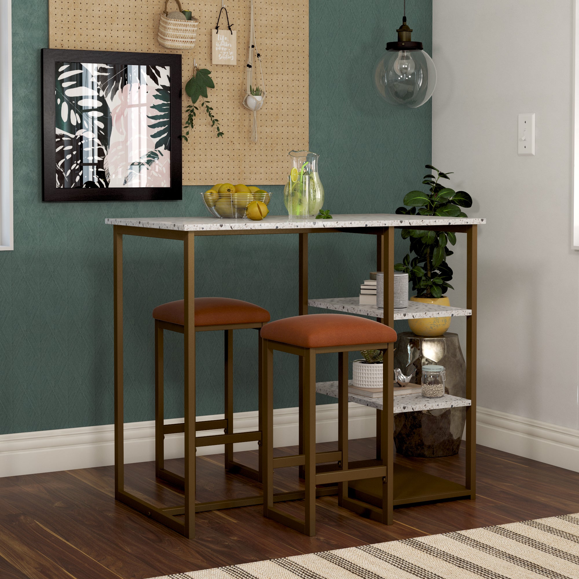 FINAL SALE Nora 3 Piece Pub Set The Novogratz