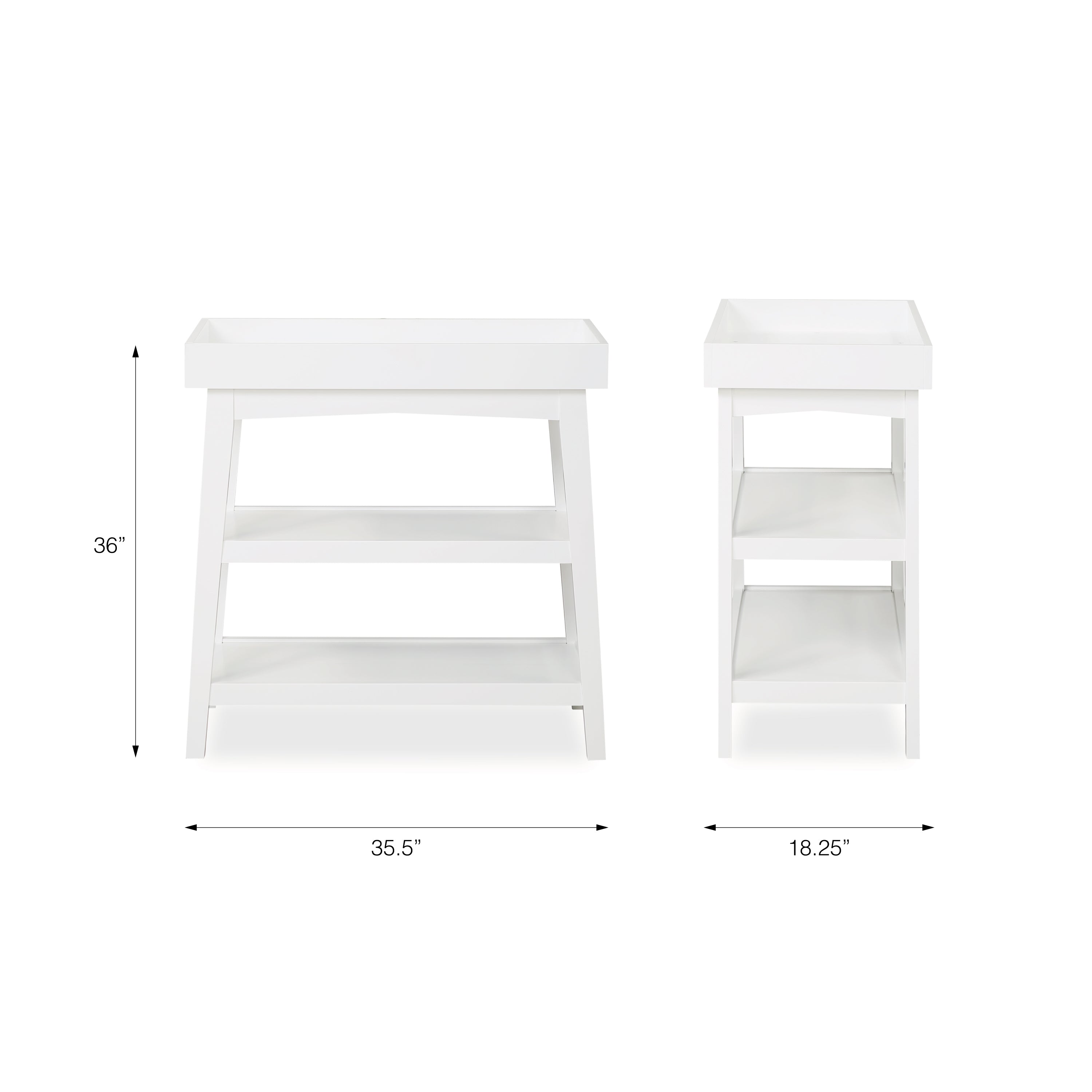 Harper Open Changing Table The Novogratz